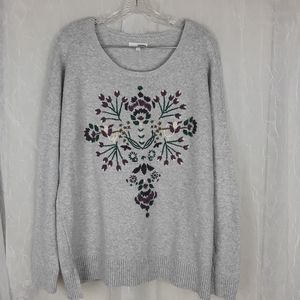 SONOMA Embroidered Sweater
